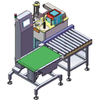 Full Box Weighing And Labeling Machine