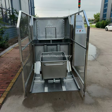 Material Truck Cleaning Machine